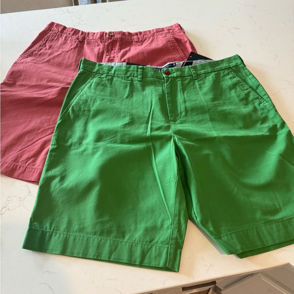 2 pair - Men’s Tommy Hilfiger shorts size 38..tags still on